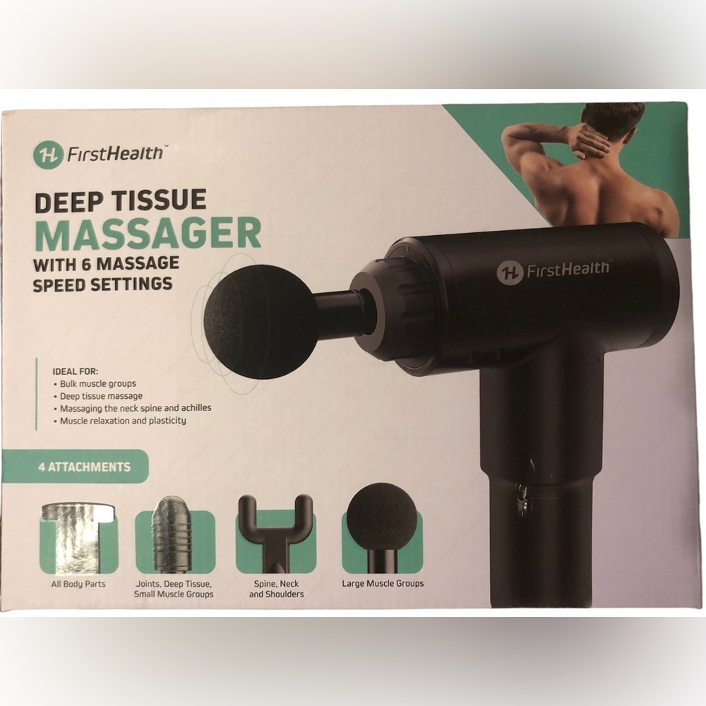 🚫SOLD 🆕 First Health | Deep Tissue Massager - Picture 1 of 12